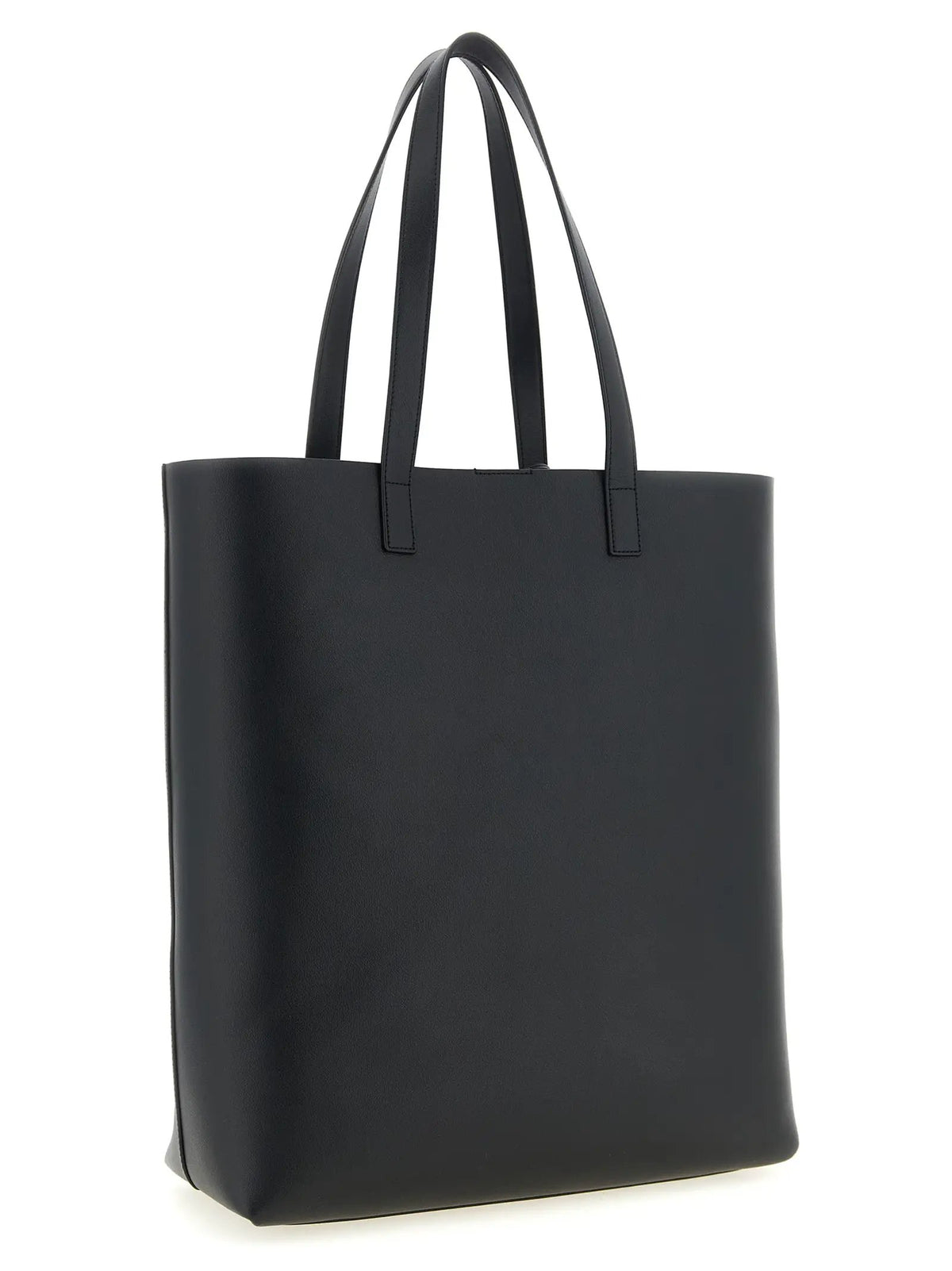 Saint Laurent Black Calfskin Tote Bag