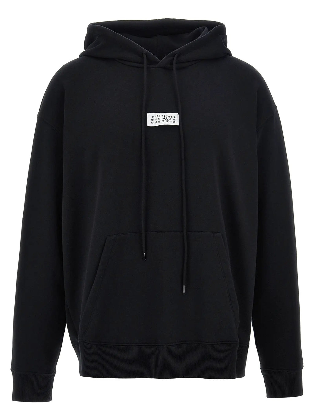 MM6 Maison Margiela Sweatshirt en Coton Noir