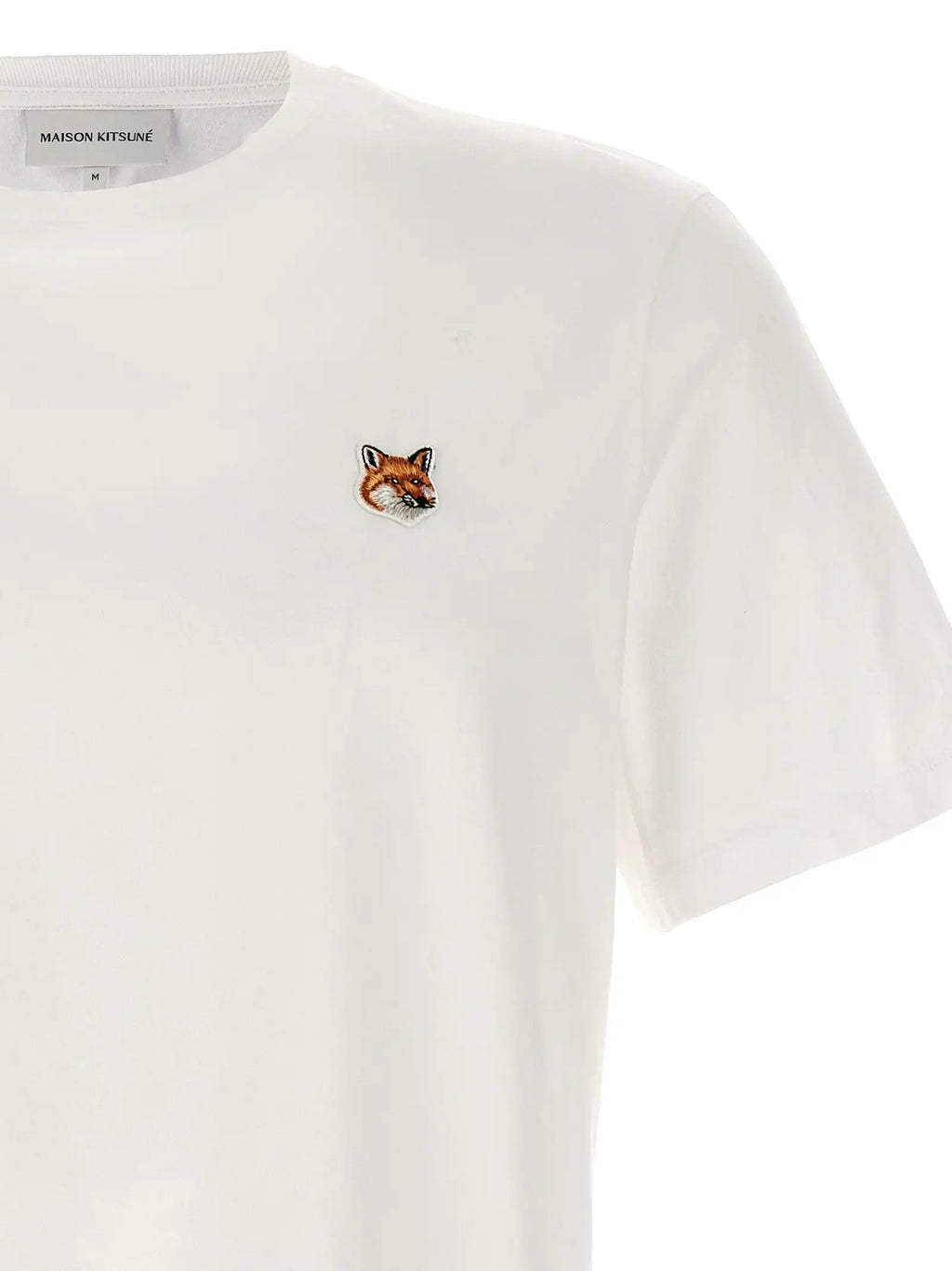 Maison Kitsuné White Cotton T-Shirt