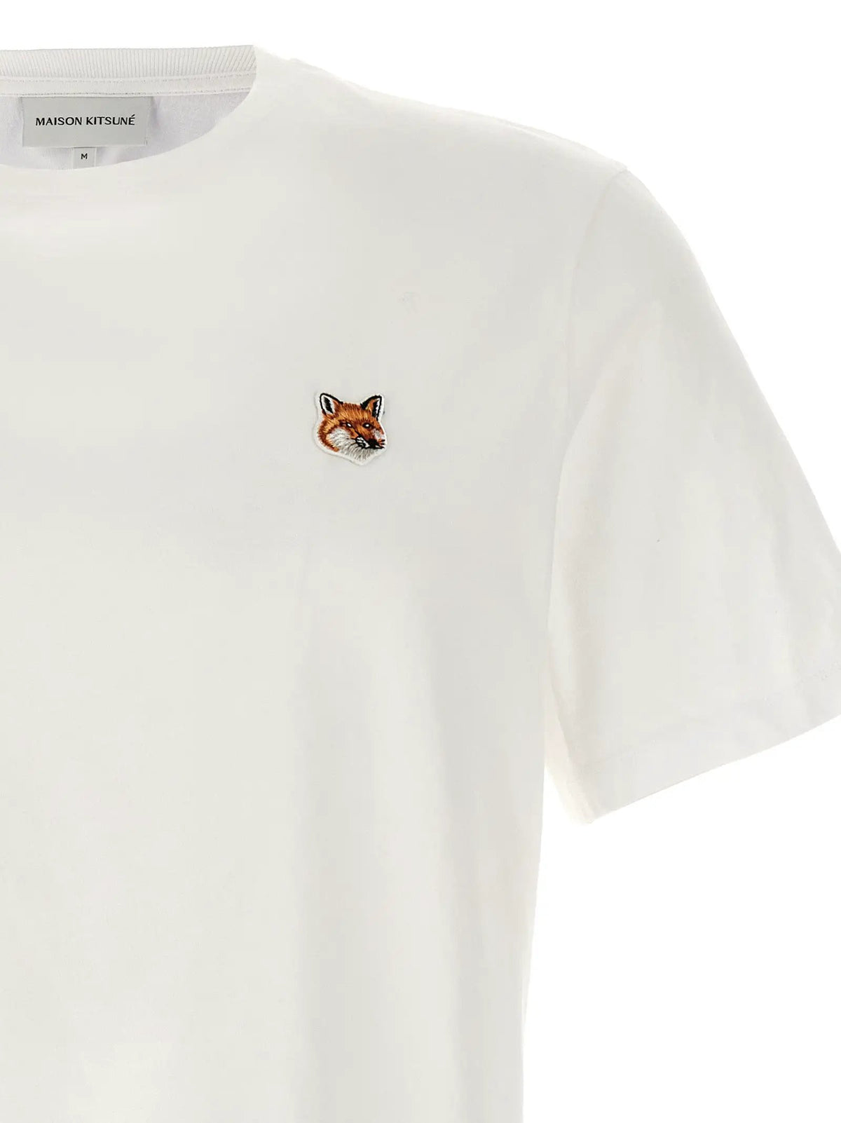 Maison Kitsuné White Cotton T-Shirt