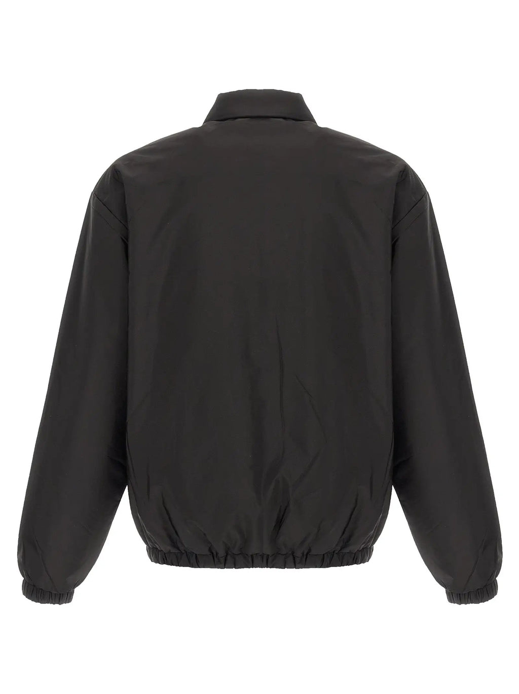 Veste longue Prada en polyamide recyclé noir