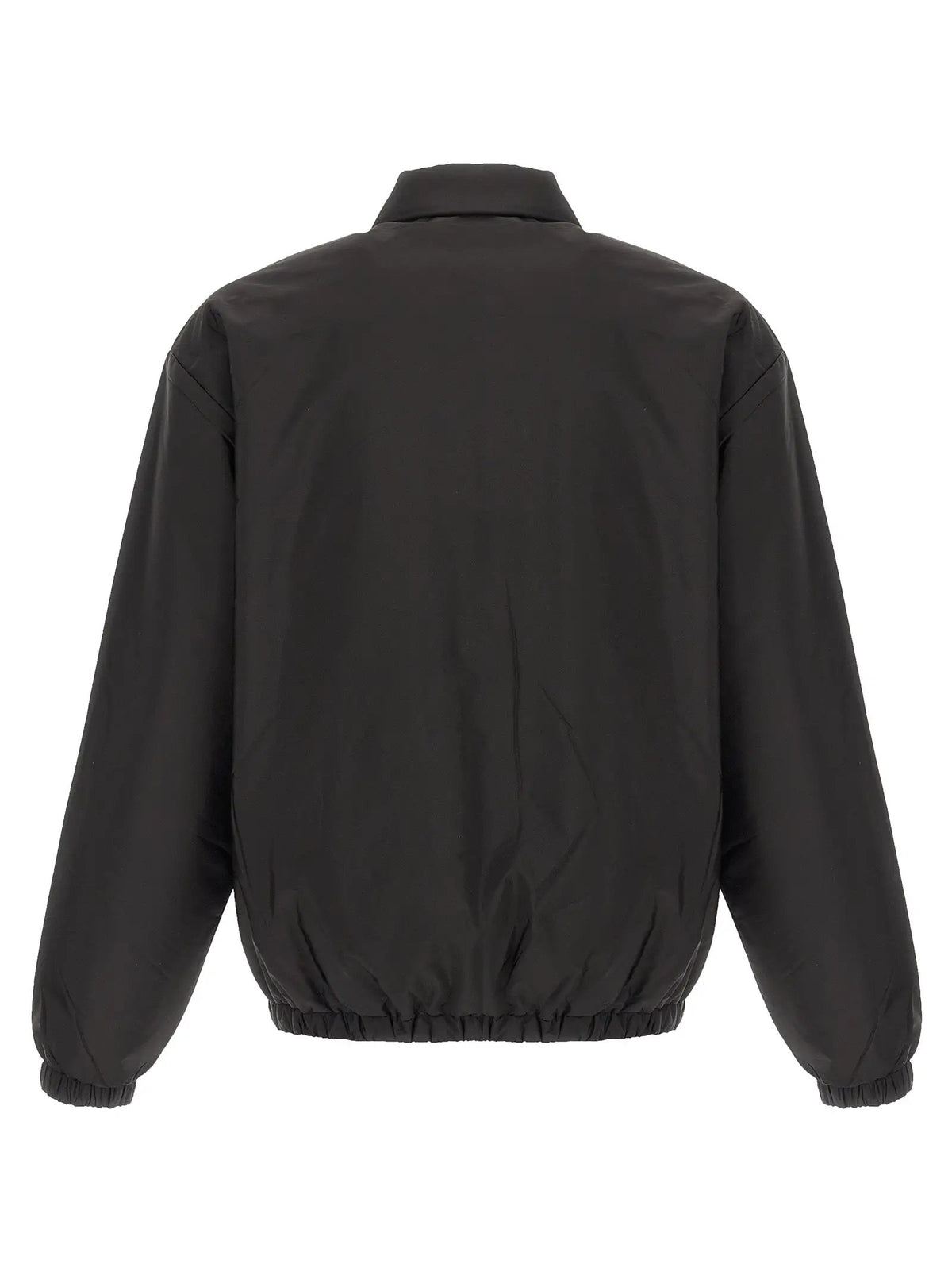 Veste longue Prada en polyamide recyclé noir