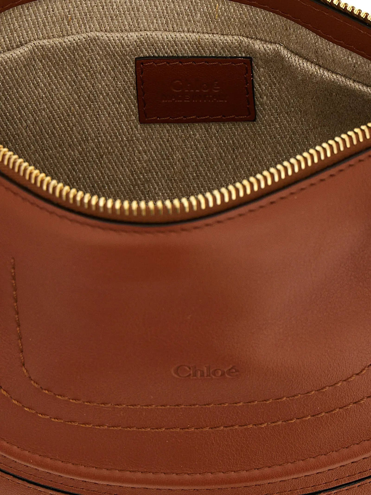 Chloé Brown Calfskin Shoulder Bag