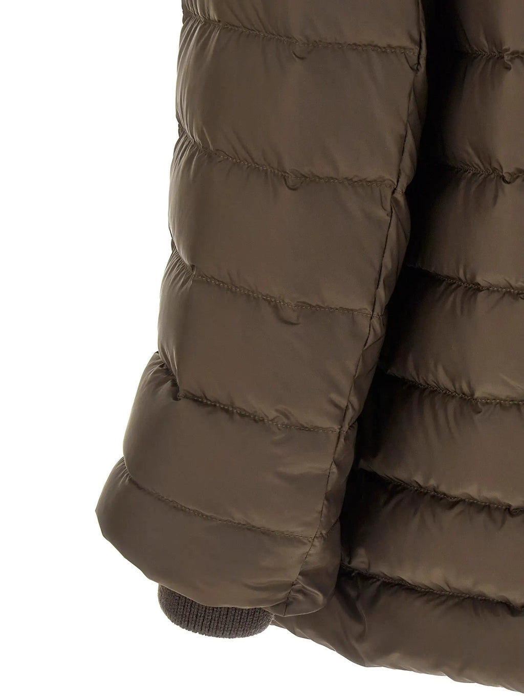 Rick Owens Brown Polyester Bomber