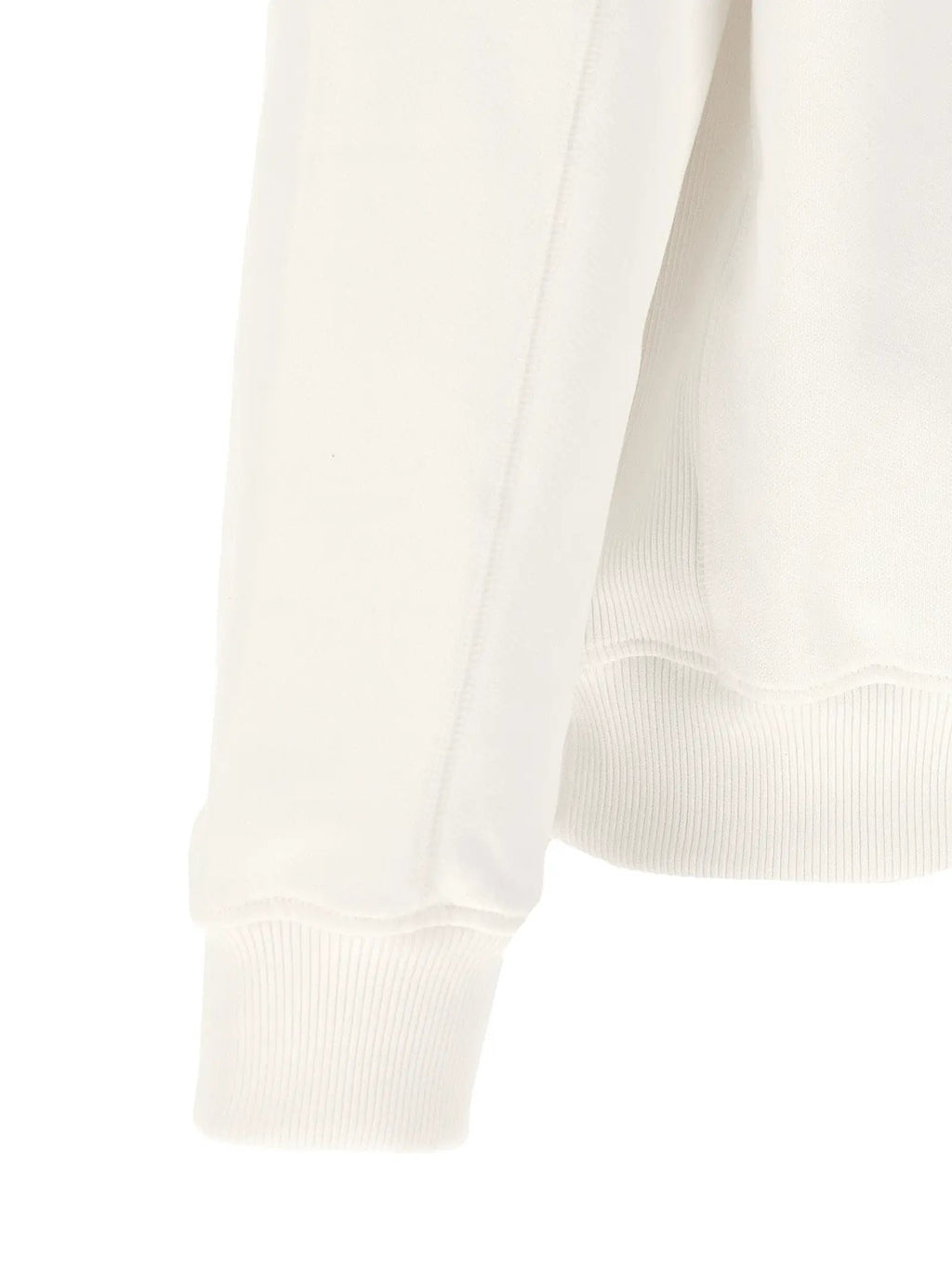 Casablanca White Organic Cotton Sweatshirt