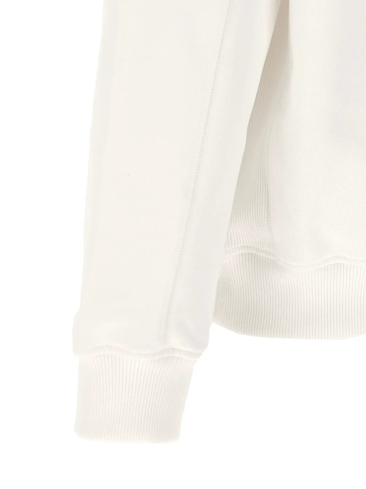 Casablanca White Organic Cotton Sweatshirt