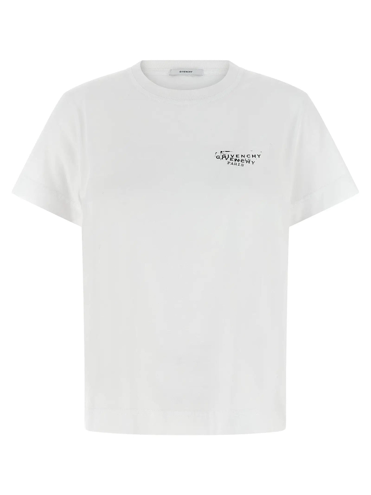 Givenchy White Cotton T-Shirt