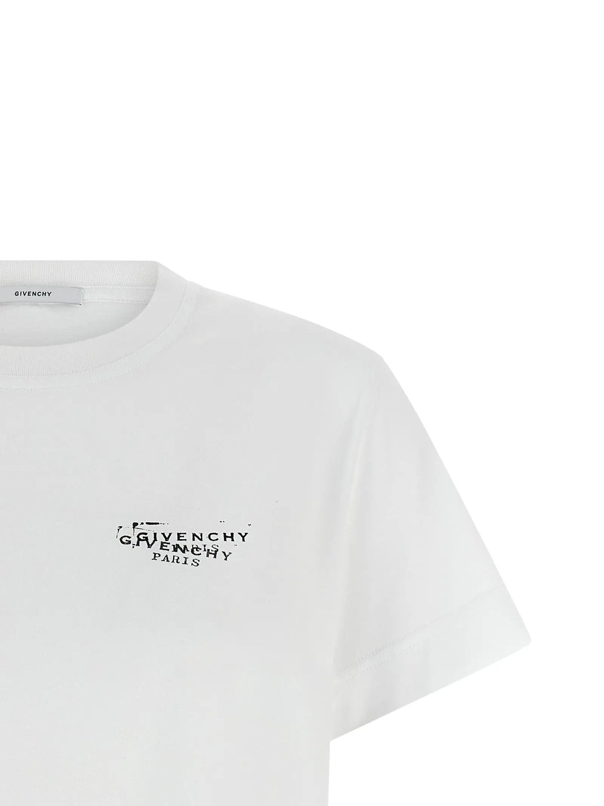 Givenchy White Cotton T-Shirt