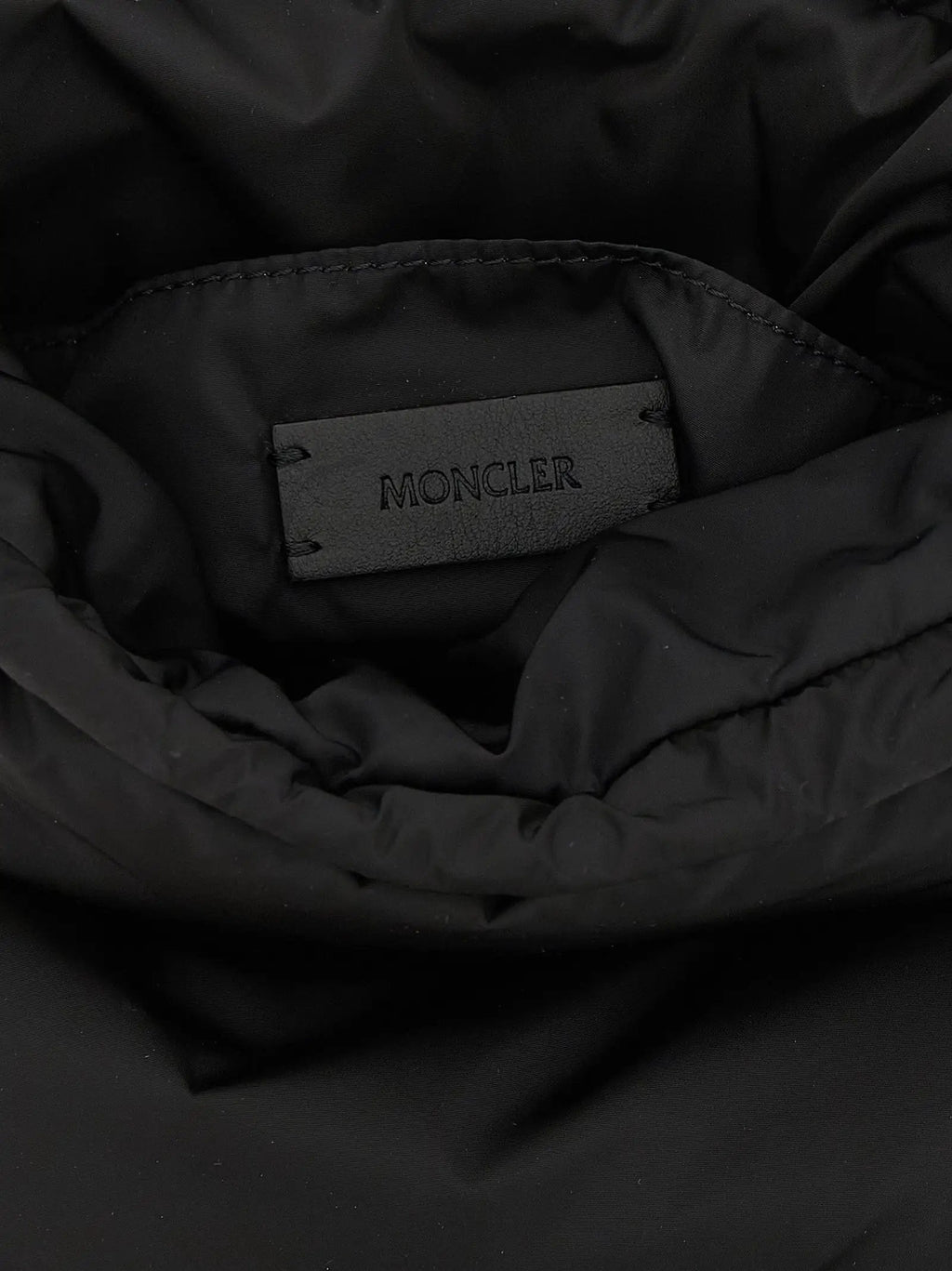 Sac à main Moncler noir en polyamide