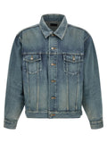 Saint Laurent Blue Cotton Denim Jacket