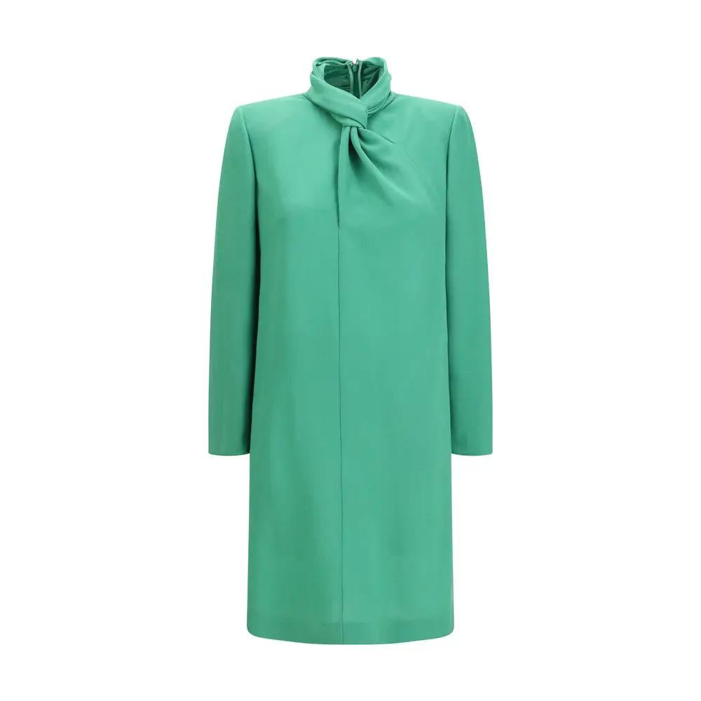 Robe décontractée Valentino Garavani en laine bicolore Oves Aries