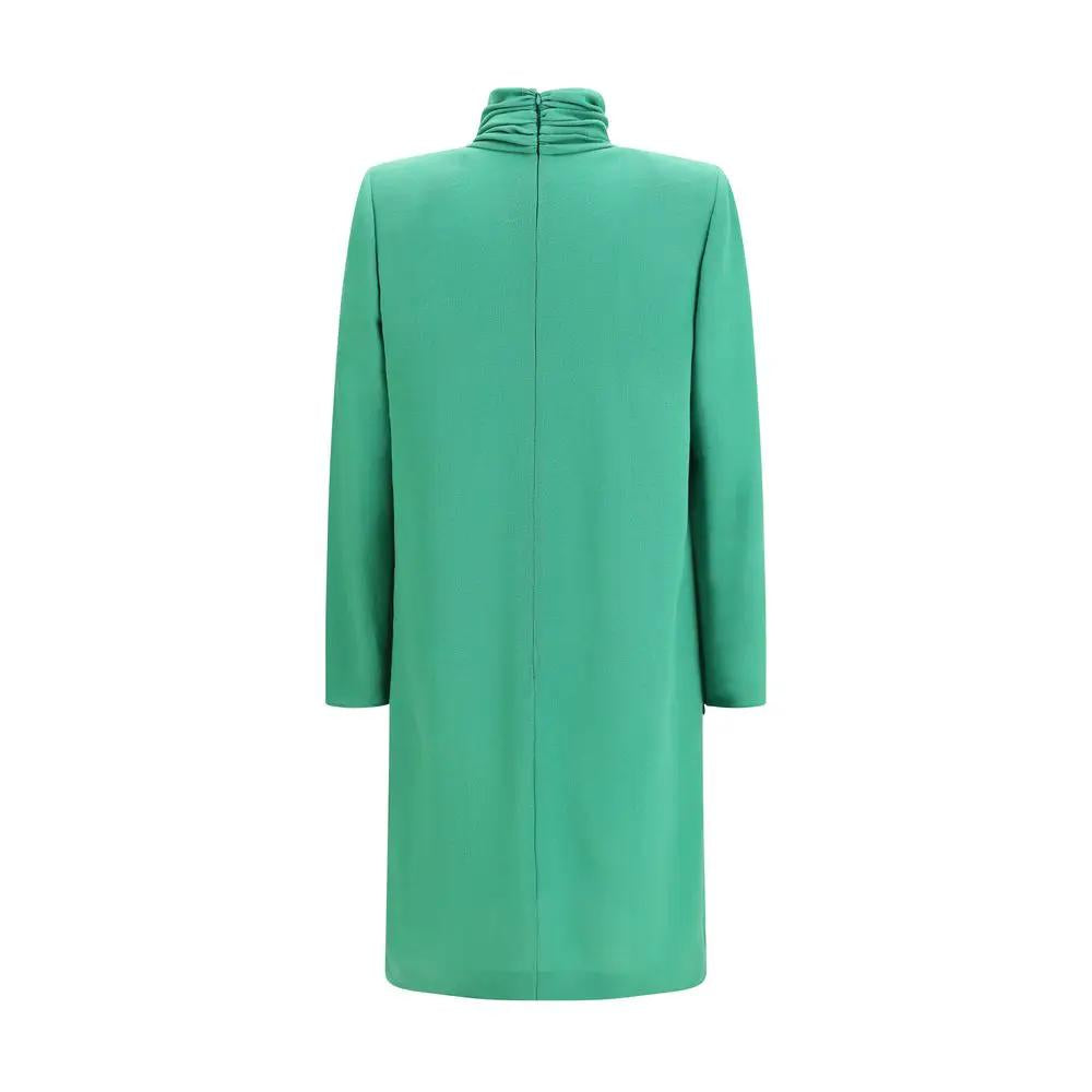 Robe décontractée Valentino Garavani en laine bicolore Oves Aries