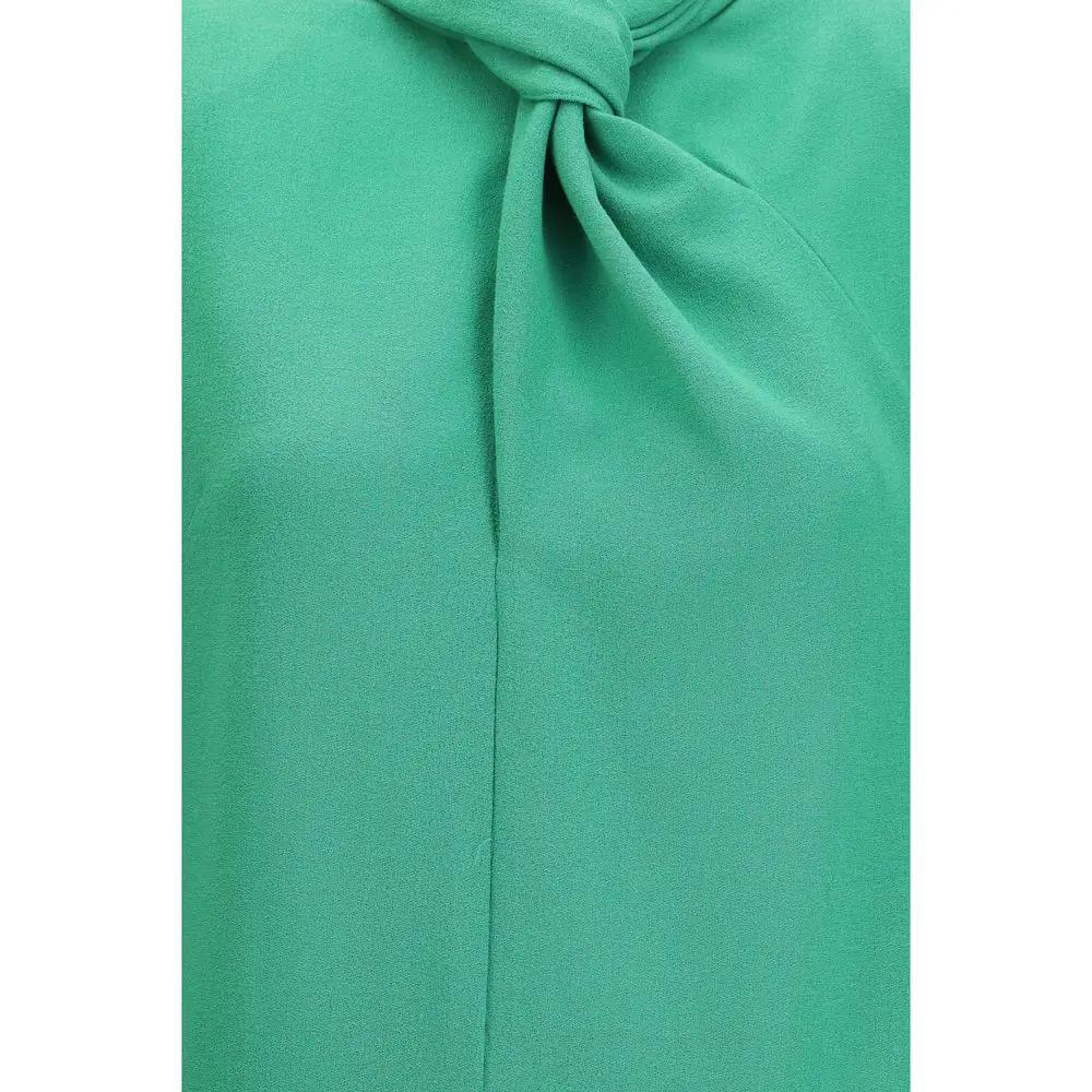 Robe décontractée Valentino Garavani en laine bicolore Oves Aries