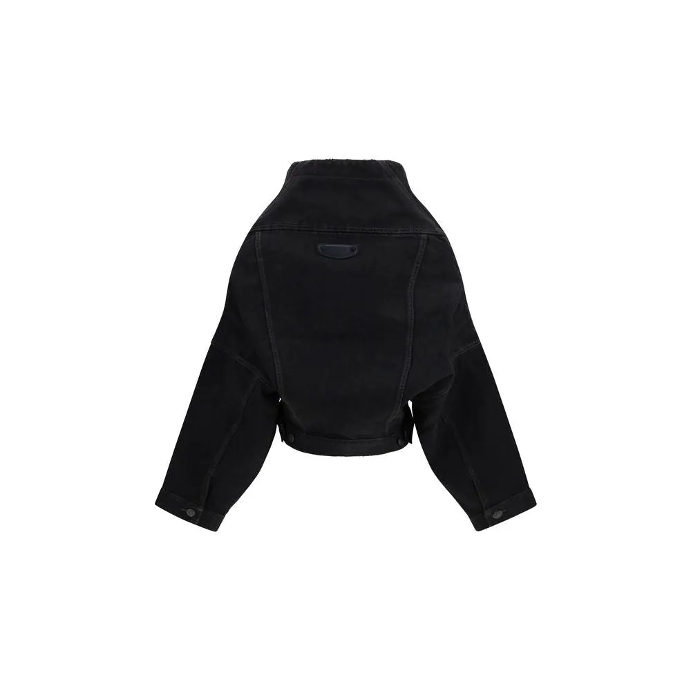 Balenciaga Balenciaga Black Cotton Denim Jacket