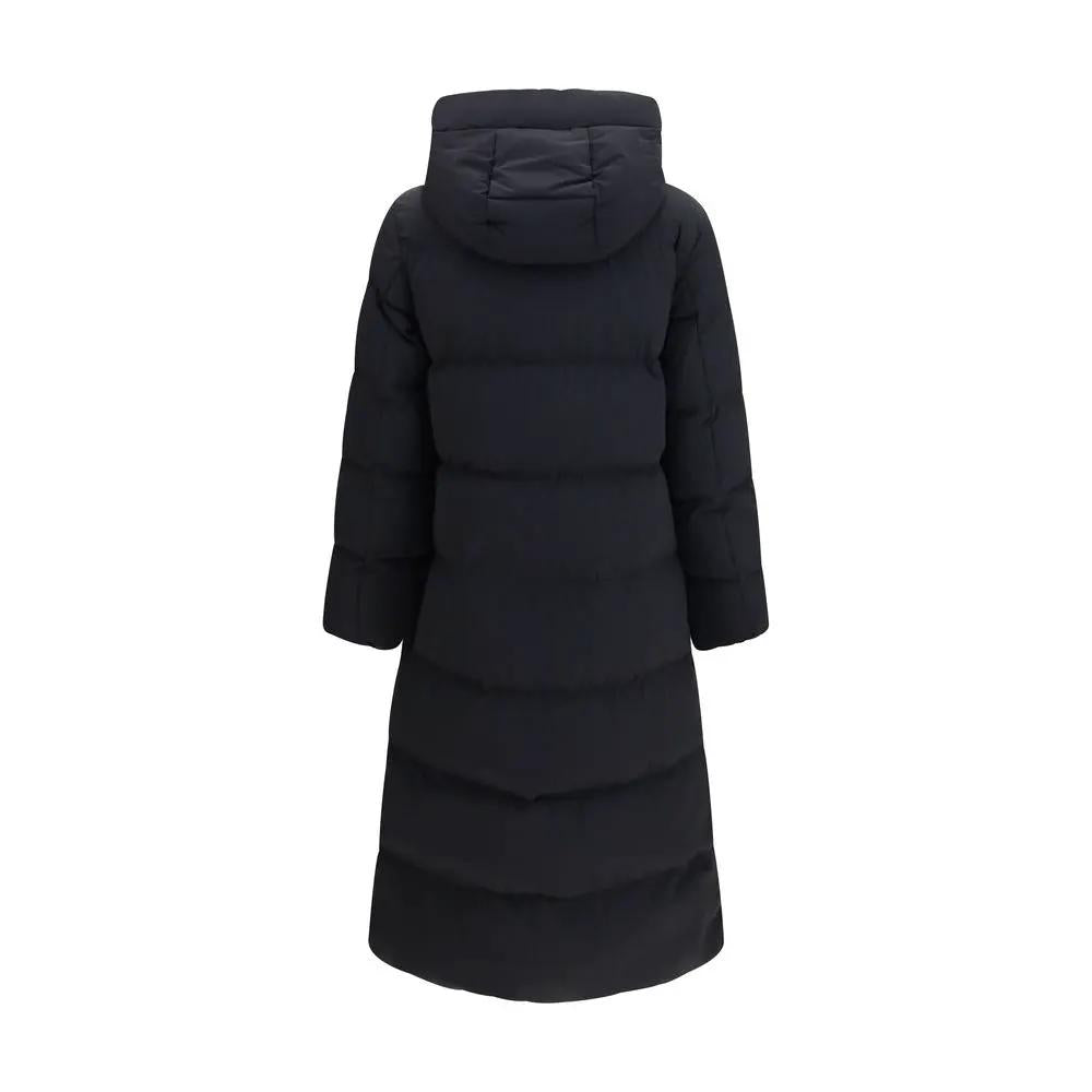 Woolrich Black Polyamide Full-Length Jacket