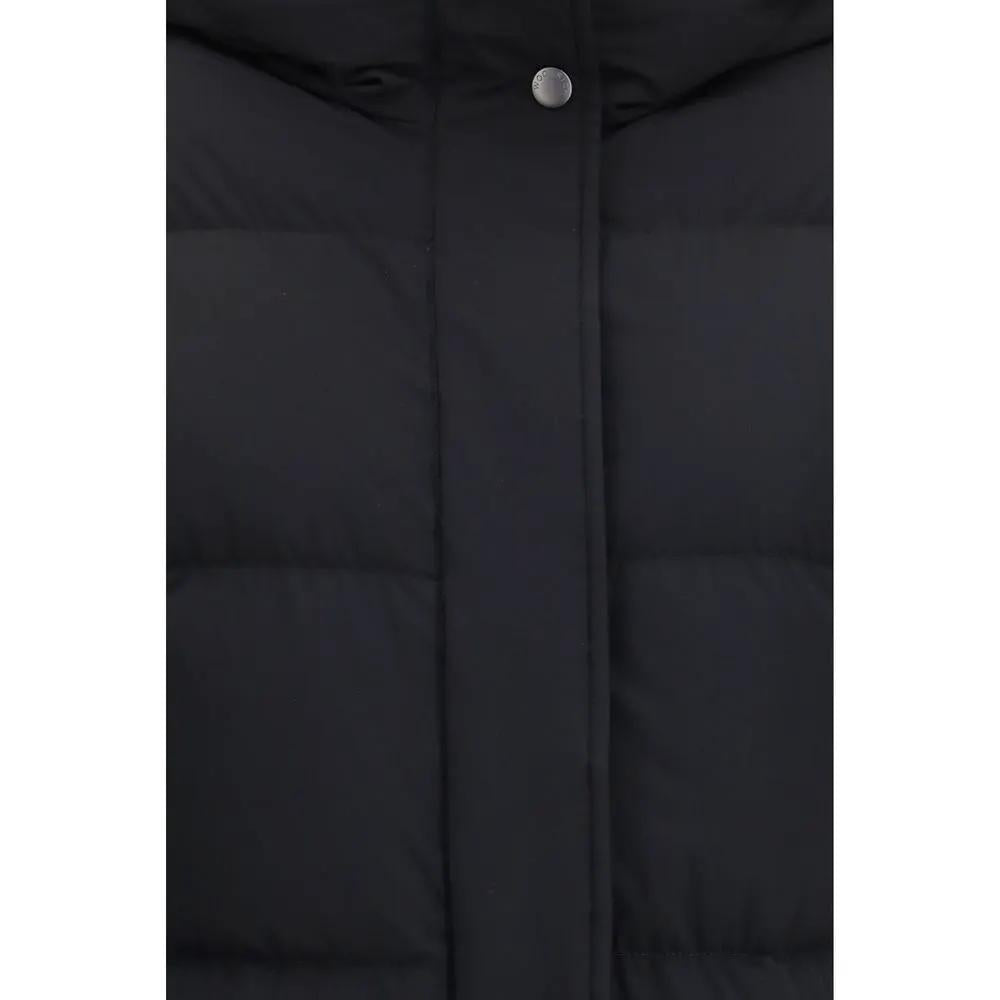 Woolrich Black Polyamide Full-Length Jacket