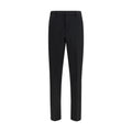 Fendi Black Mohair Dress Pants