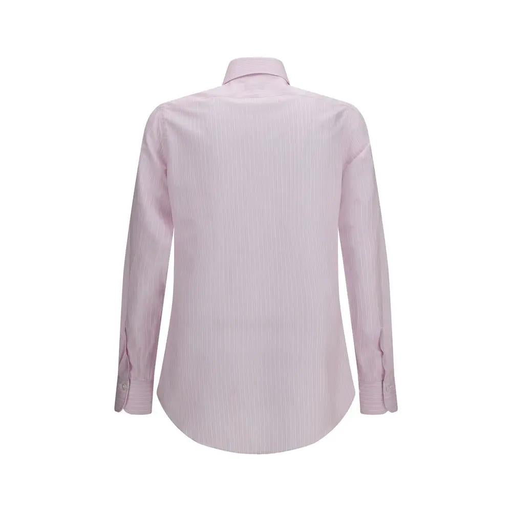 Finamore Multicolor Cotton Dress Shirt