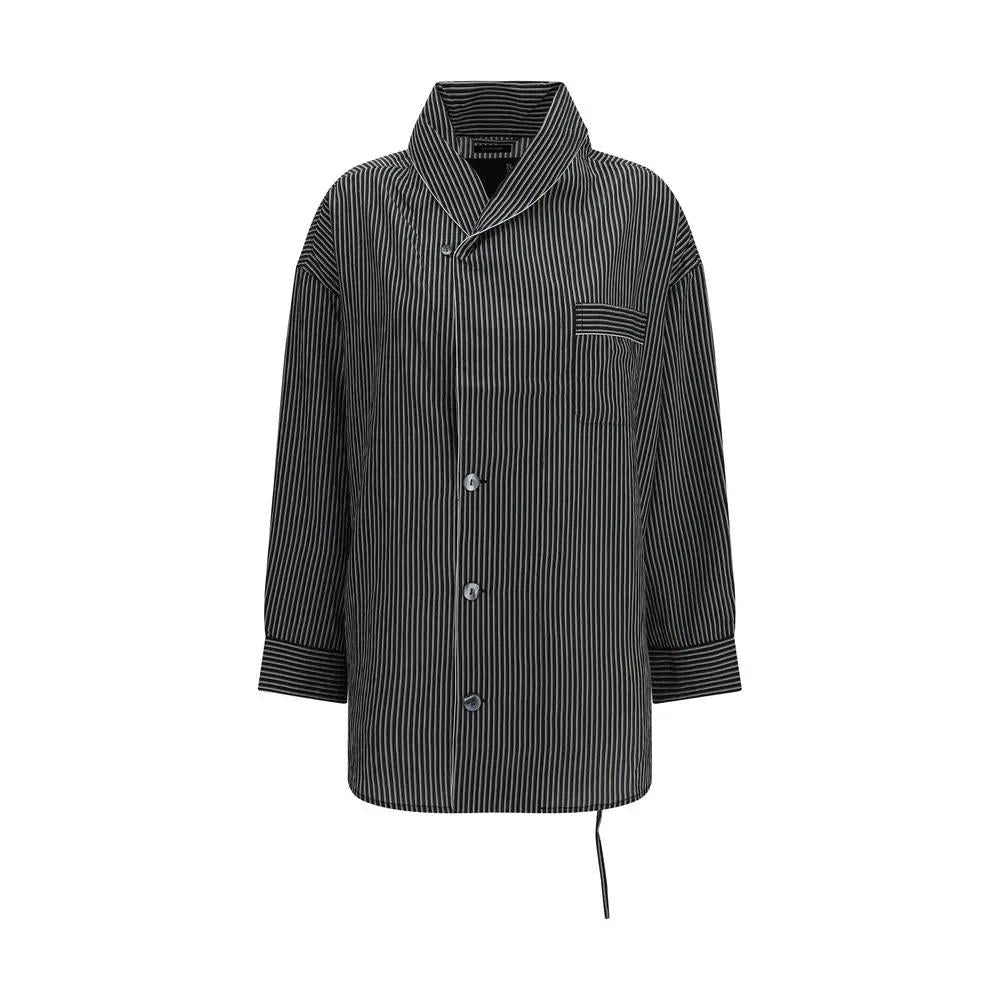 Chemise noire en viscose R13