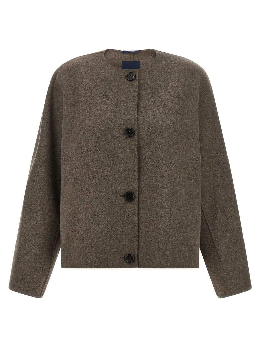 Manteau long en laine marron 'S Max Mara