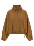 Max Mara Brown Polyamide Full-Length Jacket