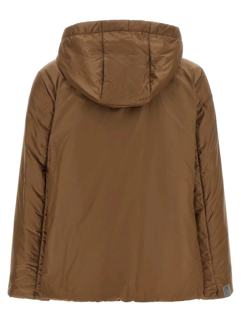Veste longue marron en polyester Max Mara