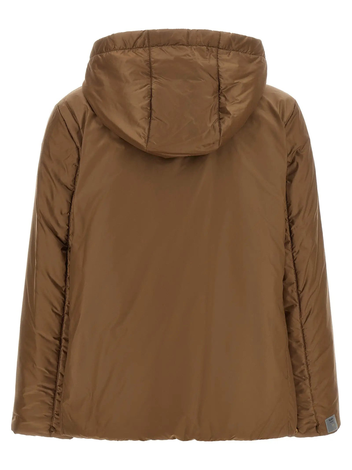 Veste longue marron en polyester Max Mara
