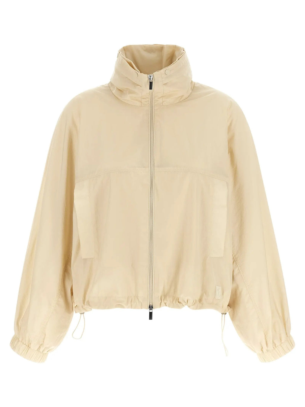 Max Mara Beige Polyamide Full-Length Jacket