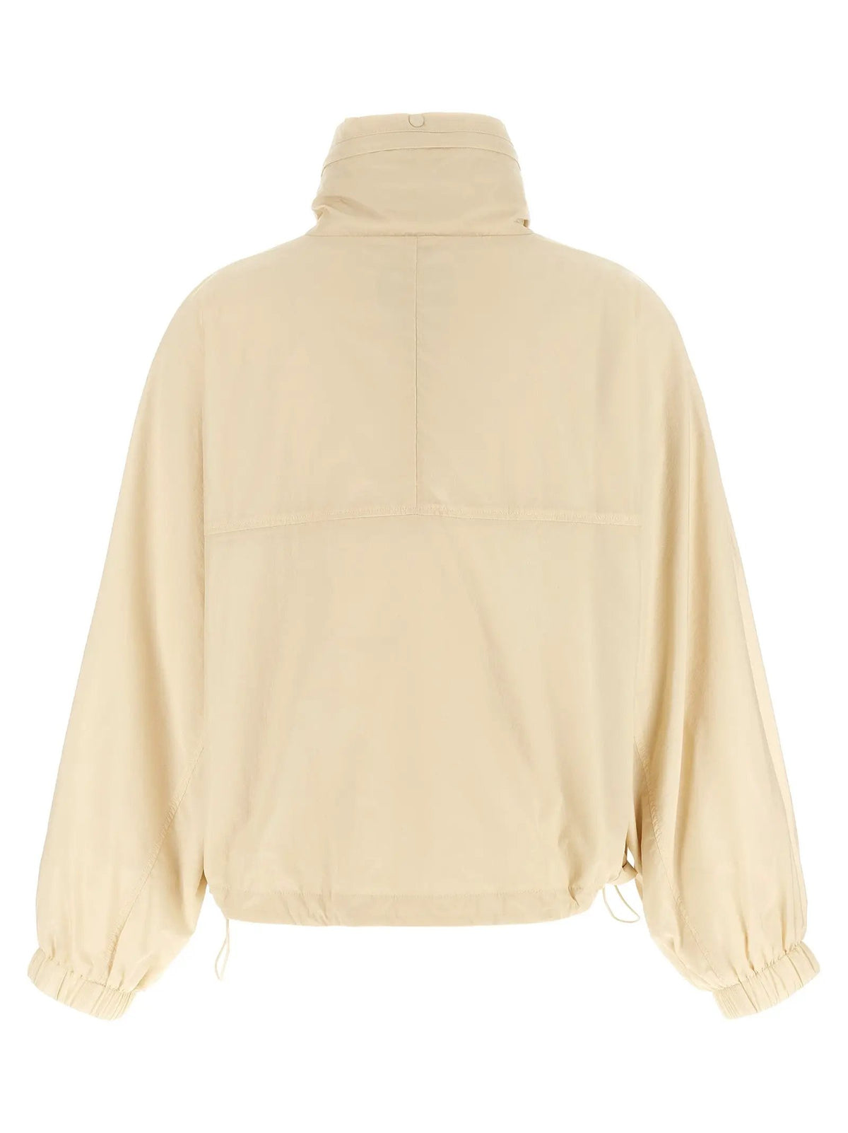 Max Mara Beige Polyamide Full-Length Jacket