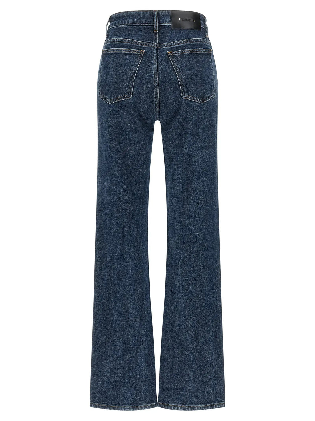 Jean droit en coton bleu Khaite