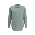 Chemise en coton bicolore Prada