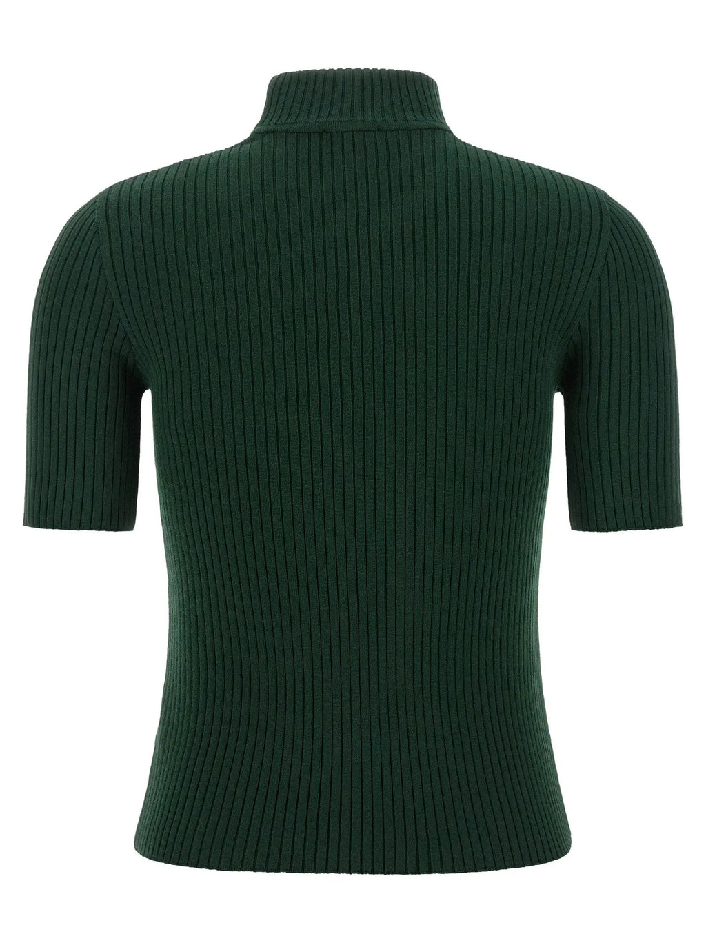 Col roulé en viscose bicolore Courrèges