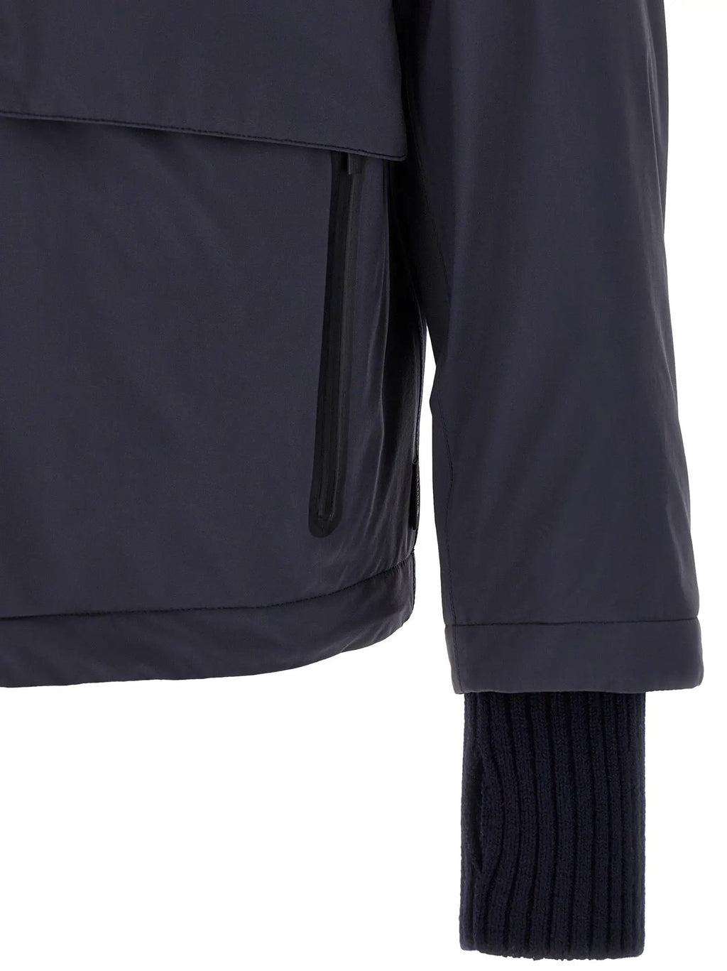 LAMINAR Blue Polyamide Shell Jacket