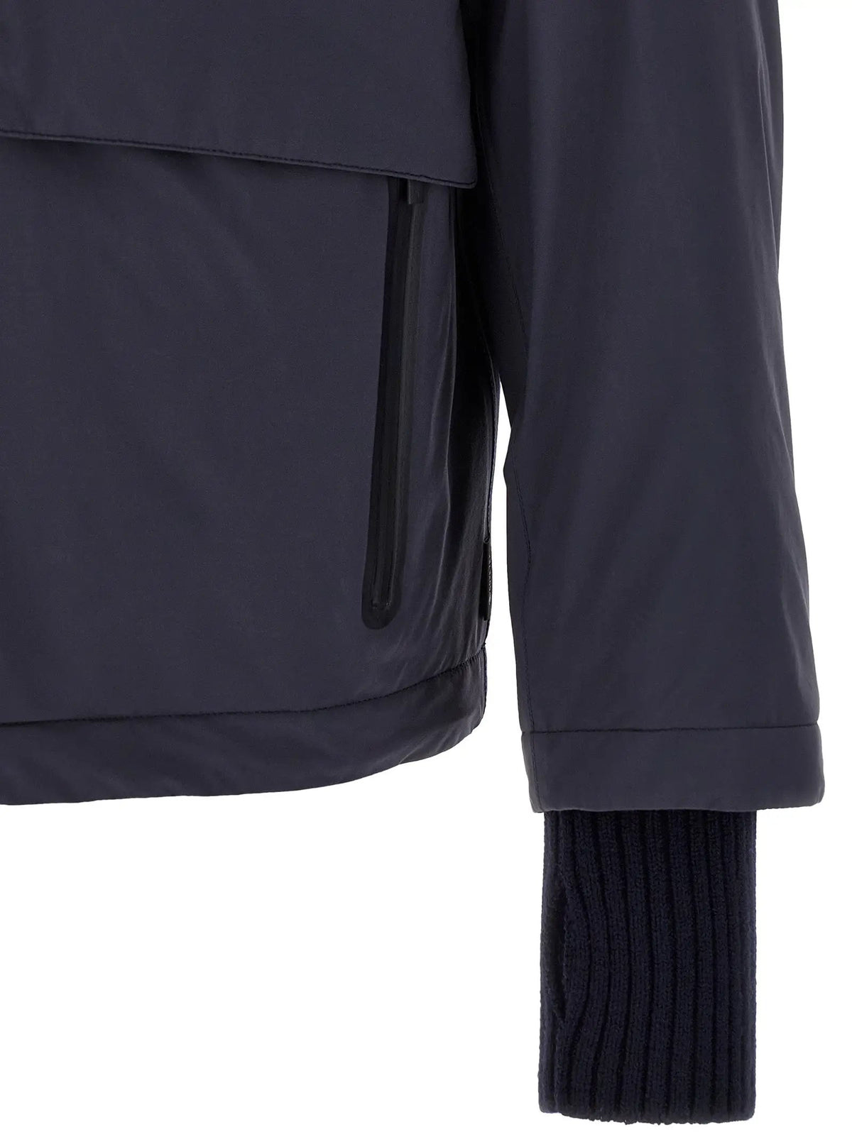 LAMINAR Blue Polyamide Shell Jacket
