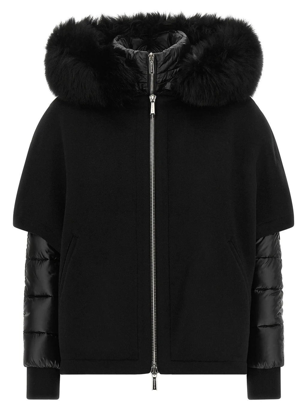 Veste en laine noire MooRER