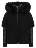 Veste en laine noire MooRER