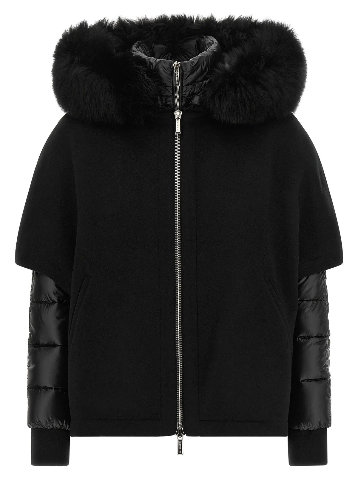 Veste en laine noire MooRER