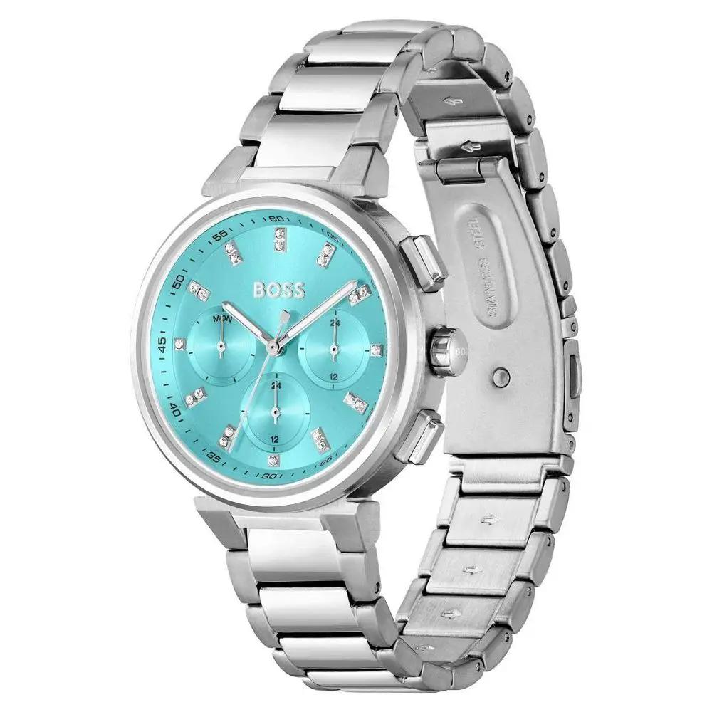 Montre habillée Hugo Boss en acier inoxydable argenté