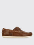 Mocassins à enfiler en cuir marron Barbour