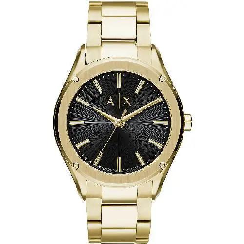 Montre habillée Armani Exchange en acier inoxydable doré