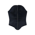 Alexander McQueen Black Wool Oves Aries Corset