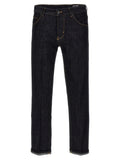 PT Torino Blue Cotton Straight-Leg Jeans
