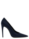 Escarpins à talons hauts Saint Laurent en polyester bleu