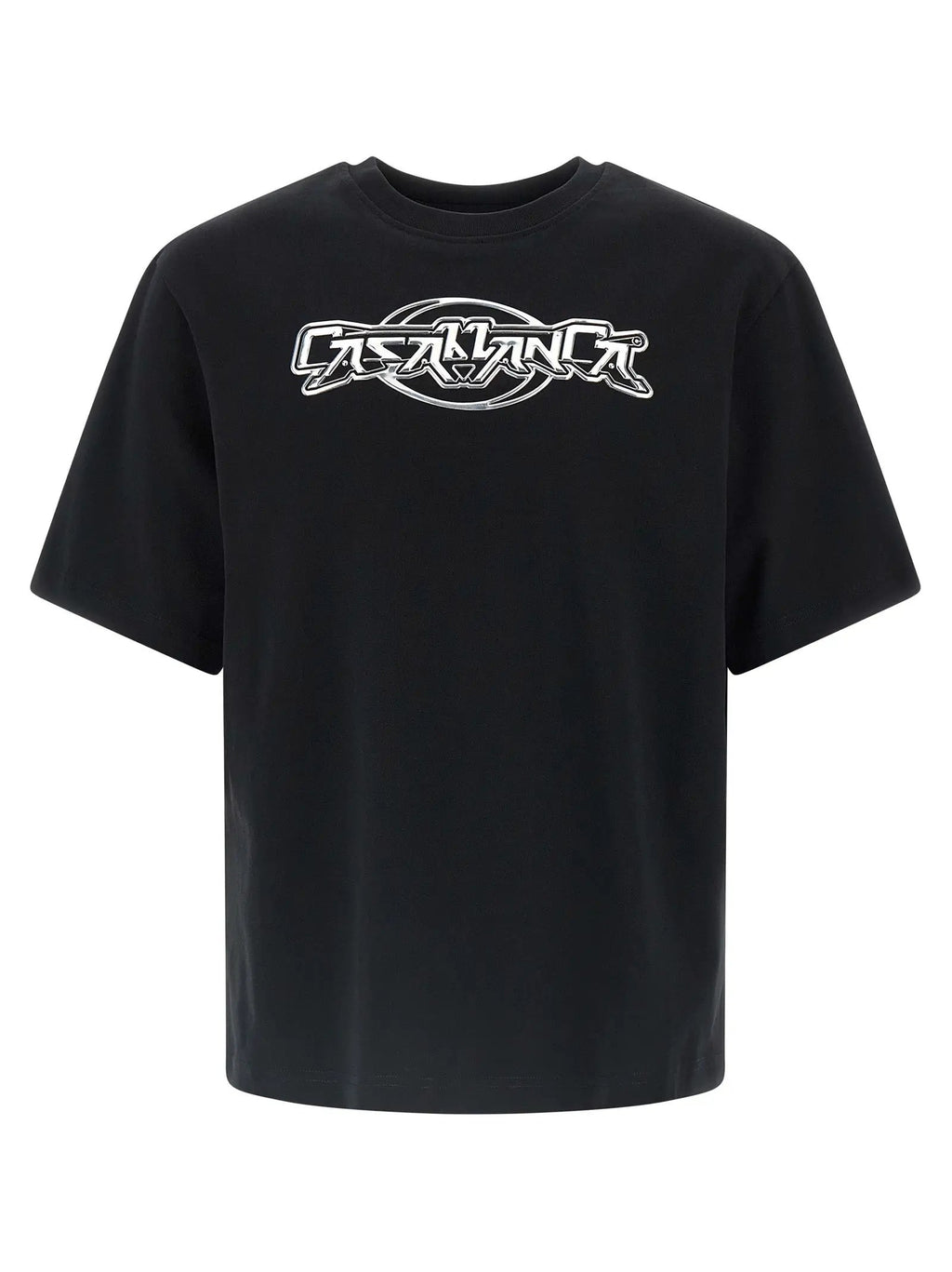 T-shirt Casablanca en coton biologique noir