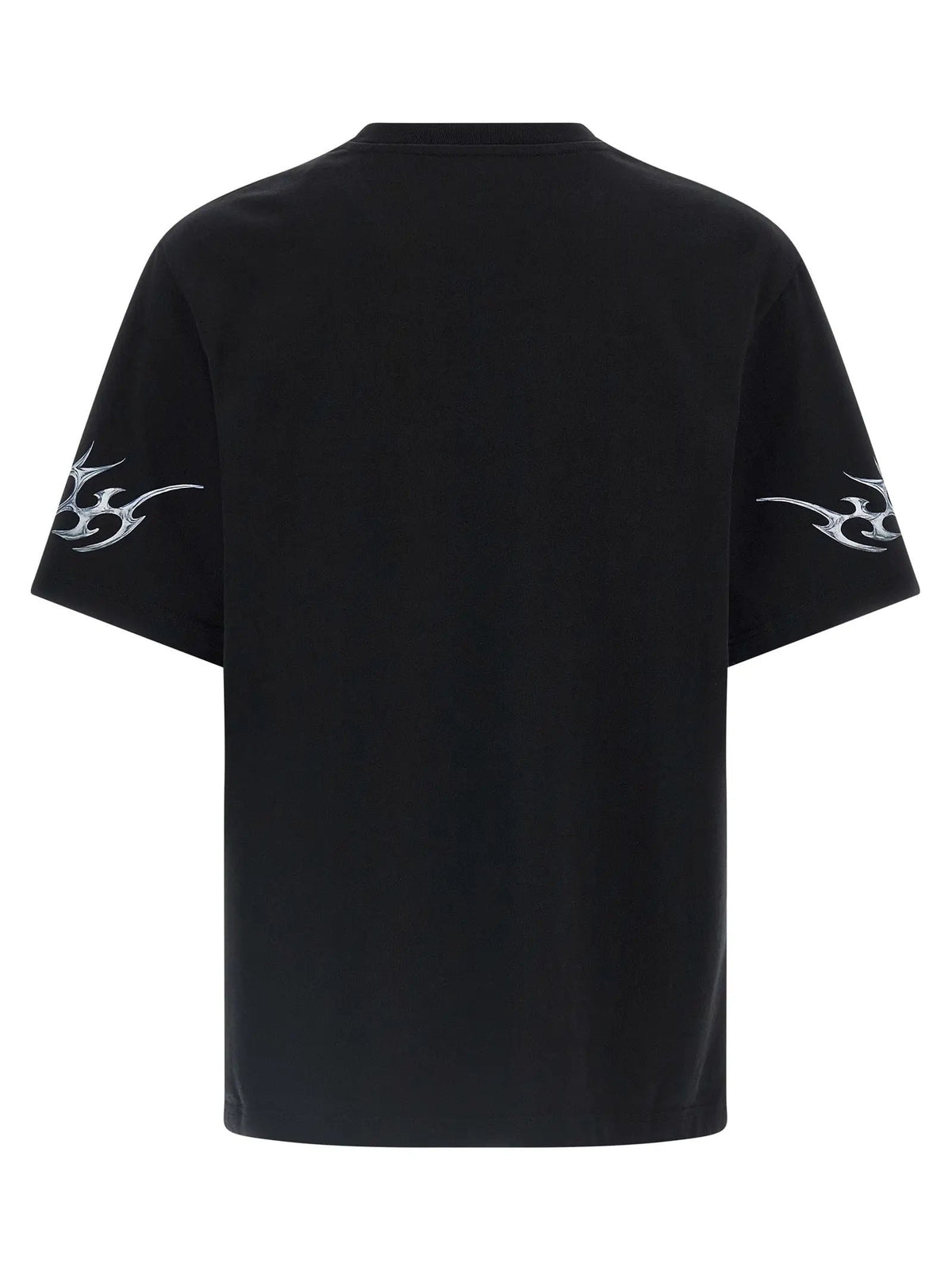 T-shirt Casablanca en coton biologique noir