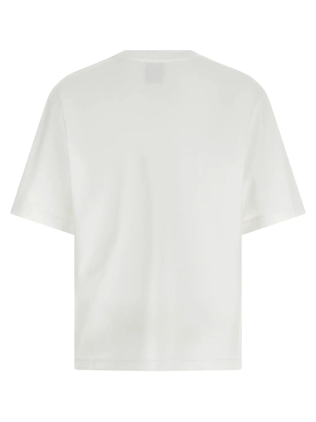 T-shirt Casablanca blanc en coton biologique