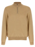 Cardigan Hugo Boss en laine vierge beige