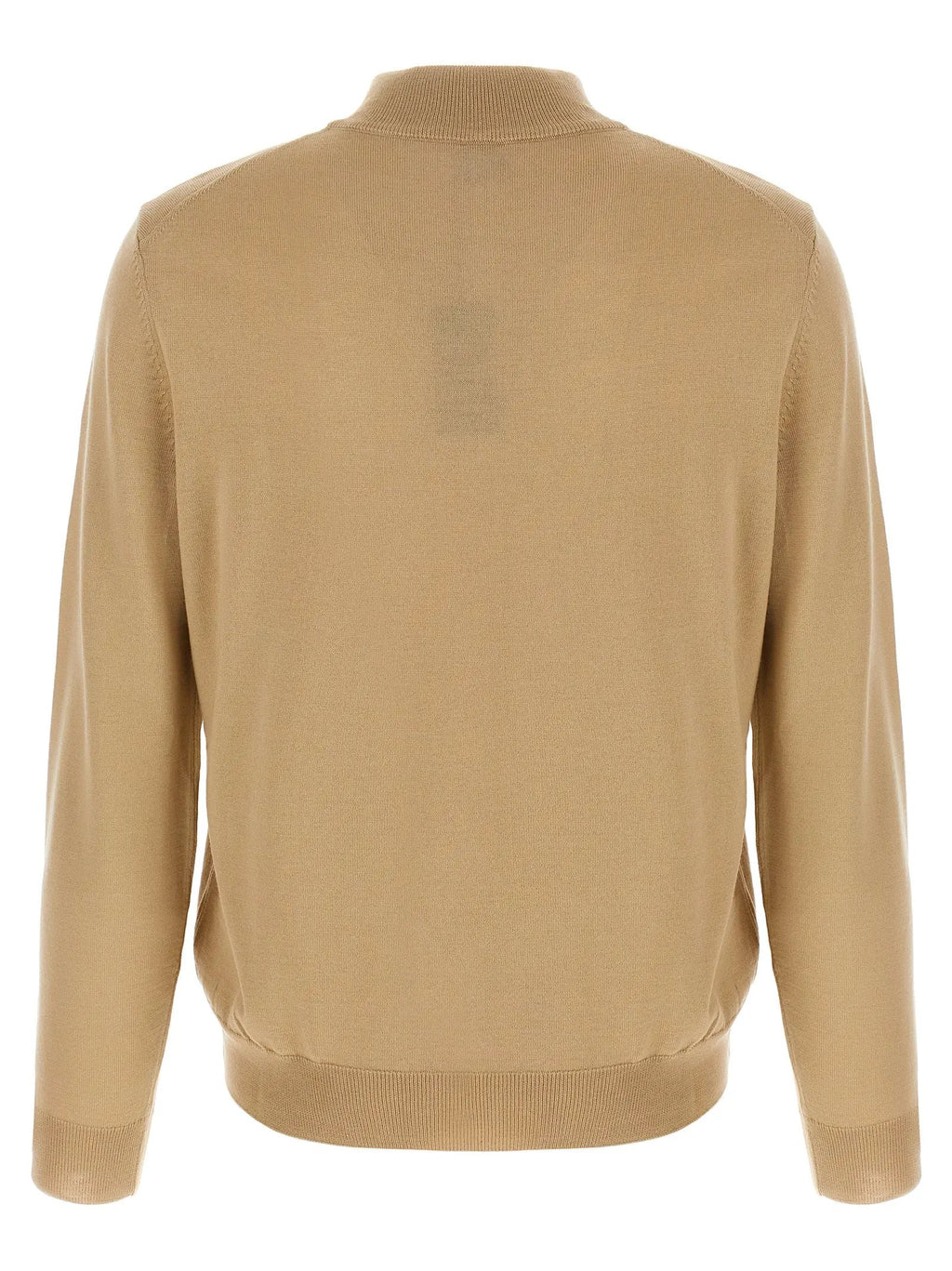 Cardigan Hugo Boss en laine vierge beige