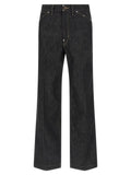 Lemaire Jean en denim de coton noir
