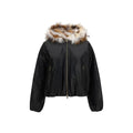 Moose Knuckles Black Lambskin Leather Jacket